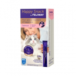 4xFeliwayHappySnackZalm24x15gr