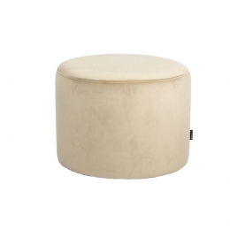 Bronx71VelvetpoefAnnabeige