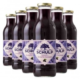 SchulpAppelZwarteBessensapAmbachtelijk6x075liter