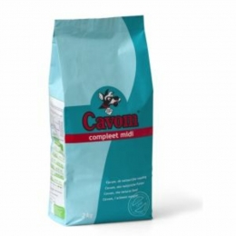 5xCavomCompleetHondenvoerDroogMidi2kg