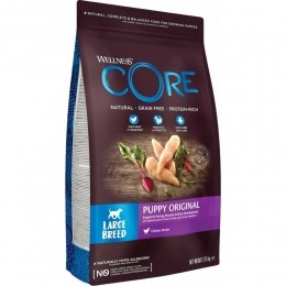 WellnessCoreHondenvoerPuppyLargeBreedKalkoen-Kip275kg