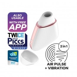 SatisfyerLoveTriangleLuchtdrukVibratorWit