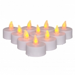 Batterijverlichting10stuksLEDtheelichtmetafsandsbediening-Annascollection