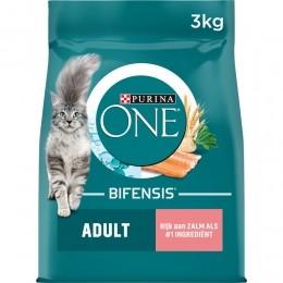 4xPurinaONEAdultZalm-VolkorenGranen3kg