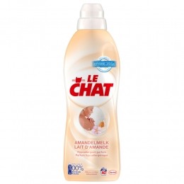 12xLeChatWasverzachterAlmondMilk40Wasbeurten880ml