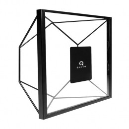 QUVIOFotolijstjehexagonstaal15x15cm-Zwart