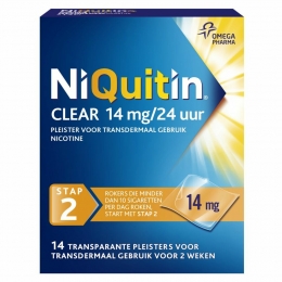 NiquitinClearPleisters14mgStap214stuks