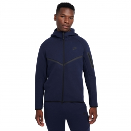 NikeTechFleeceSportswearVestDonkerblauwZwart
