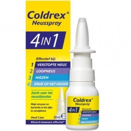 3xColdrexNeusspray4in120ml
