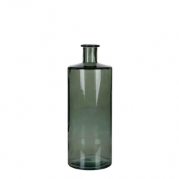 MicaDecorationsGuanGlazenFles-H40x15cm-Groen
