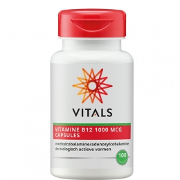 GratisVerzending2xVitalsB121000Mcg100capsules