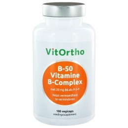 GratisVerzendingVitorthoB50Complex100vegacapsules