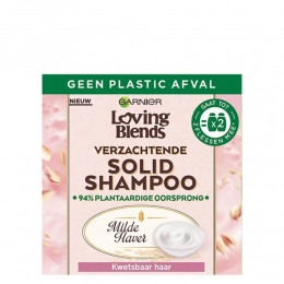 3xGarnierLovingBlendsMildeHaverShampooBar60gr