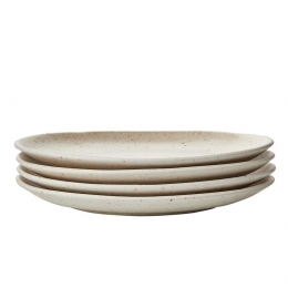 byfonQMixedCeramicsDinerborden4st-265cm-Crme