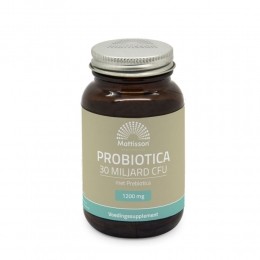 GratisVerzending2xMattissonProbiotica30MiljardCFU1200mg60vegacapsules