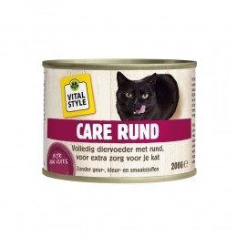 VitalstyleKattenvoerBlikCareRund200gr