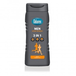 3xOdorexDouchegelForMen3-in-1SportRefresh300ml