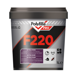PolyfillaProF220-LichtgewichtVulmiddel-Wit-1L