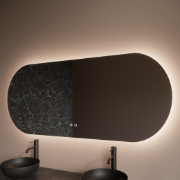 BadkamerspiegelBWSRiono70x100cmHorizontaalLED