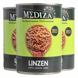 3xMedizaLinzen400gr