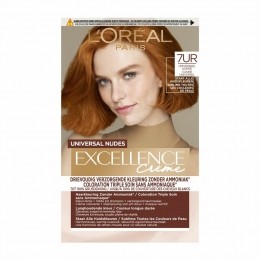 2xLOralExcellenceCrmeUniversalNudesPermanenteHaarkleuring7URUniverseelKoper