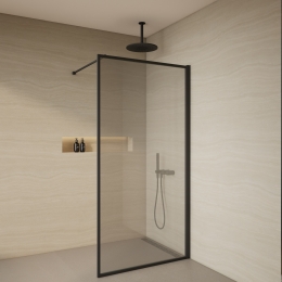 InloopdoucheBWSRedo80x200cm8mmGlasMatZwart