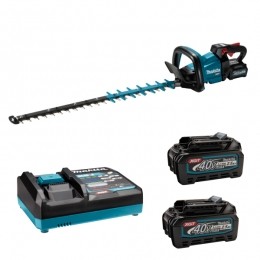 MakitaUH005GM201XGT40VMaxAccuHeggenschaarSet2x40AhAccu-750Mm-Trimuitvoering