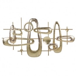 Beliani-MANGANESE-Wanddecoratie-Goud-IJzer