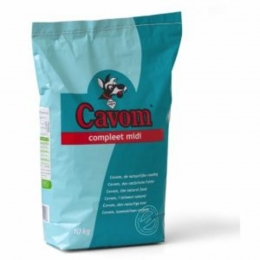 2xCavomCompleetHondenvoerDroogMidi10kg