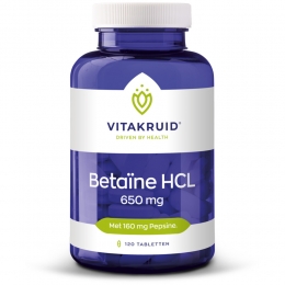 GratisVerzendingVitakruidBetaineHcl650mg120tabletten
