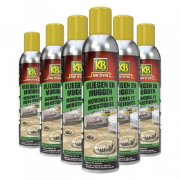 6xHomeDefenseTegenMuggenenVliegenSprayPesticidevrij300ml