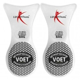 2xLucovitaalOrthopedischVoetondersteuningAirbags1paar