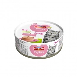 SmolkeKattenvoerSoftPatKalkoen80gr