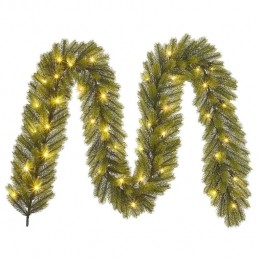 BlackBoxTreesNagoyaGuirlandemetVerlichting-L270x20cm-Groen