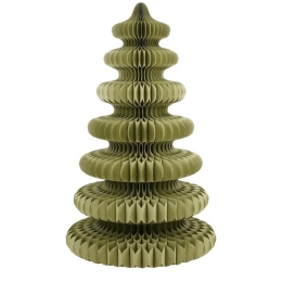 MicaDecorationsDecoratieKerstboom-H212x148cm-Papier-Groen