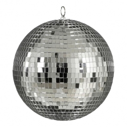 MicaDecorationsKerstDiscobal-25cm-Zilver