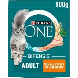 4xPurinaONEAdultKip-VolkorenGranen800gr