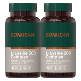 GratisVerzending2xBonusanL-Lysine500mgplus60tabletten