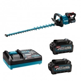 MakitaUH009GD201XGT40VMaxAccuHeggenschaarSet2x25AhAccu-750Mm