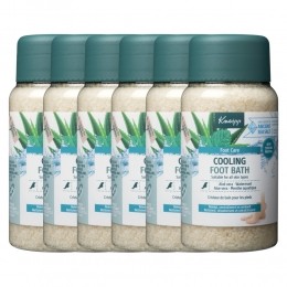 6xKneippVoetbadkristallenCooling-AloVeraWatermunt600gr