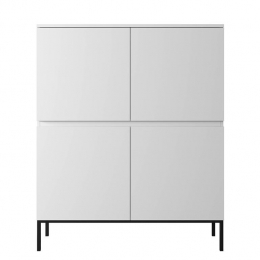 NADUVICollectionKateOpbergkast-WitZwart