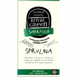GratisVerzendingRoyalGreenSuperfoodSpirulina60tabletten