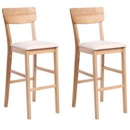 Beliani-AMBLER-Barkruksetvan2-LichtbruinLichtbeige-Rubberhout