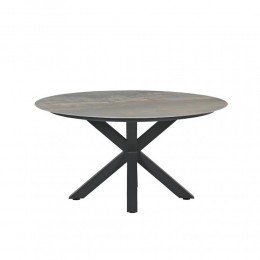 LowlandTuintafelRomeBronzedia150cm-Gardenimpressions