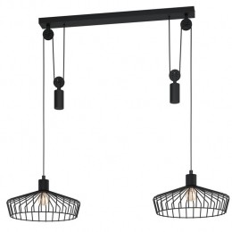 EGLOWinkworthHanglamp-E27-50cm-Zwart