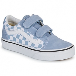 LageSneakersVansUYOldSkoolVCOLORTHEORYCHECKERBOARDDUSTYBLUE