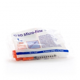 BdMedicalMicrofineInsulineSpuitU-10010x1ml