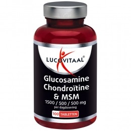 GratisVerzending3xLucovitaalGlucosamineChondrotineMSM100tabletten