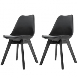 EssenceMaderaeetkamerstoelzwart-Zwartonderstel-Setvan2