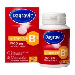 GratisVerzending2xDagravitVitamineB121000mcg100smelttabletten